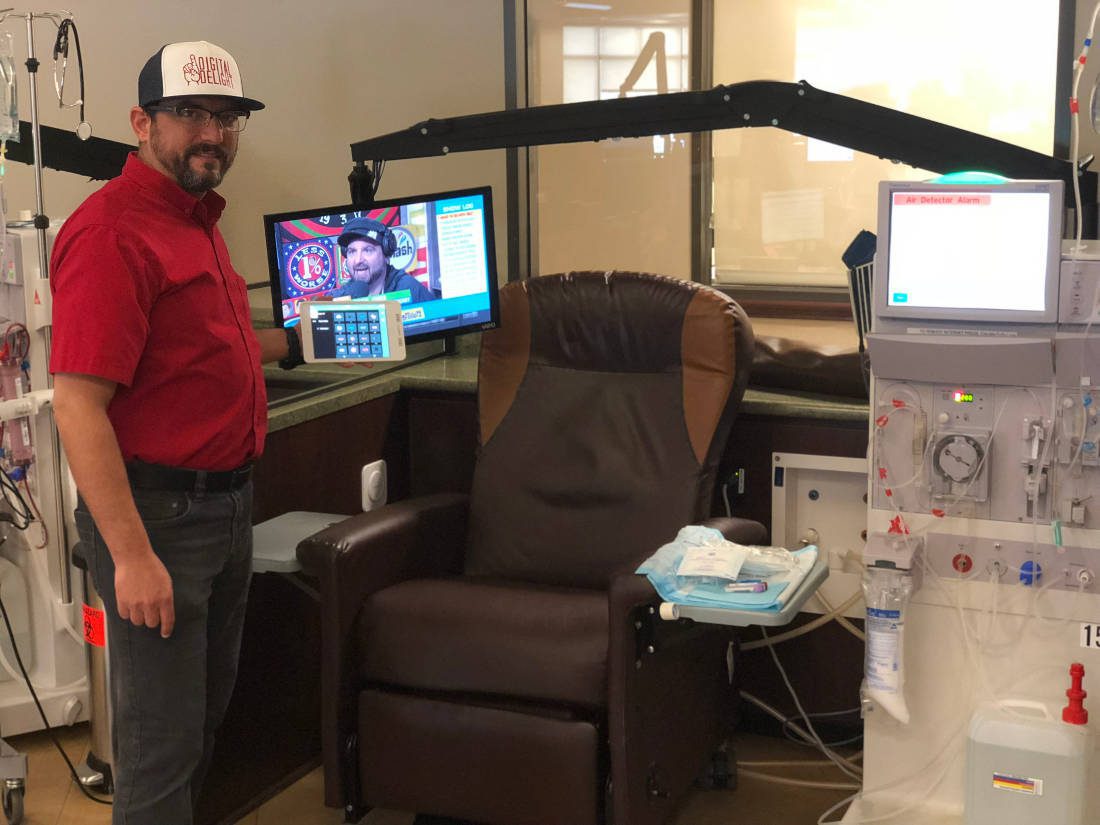 Kidney Dialysis Centers Get Unique, $28K High-Tech Entertainment Stations, slide 3