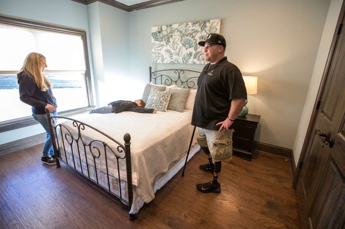 Injured U.S Army Vet Receives Special Home Filled With Gaming Tech, slide 3