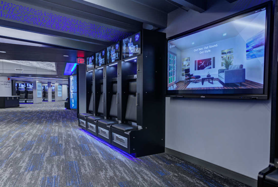Project of the Year: Memphis Tigers Locker Room Features Over 100 LG Displays, slide 2