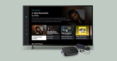 Roku adds TIDAL