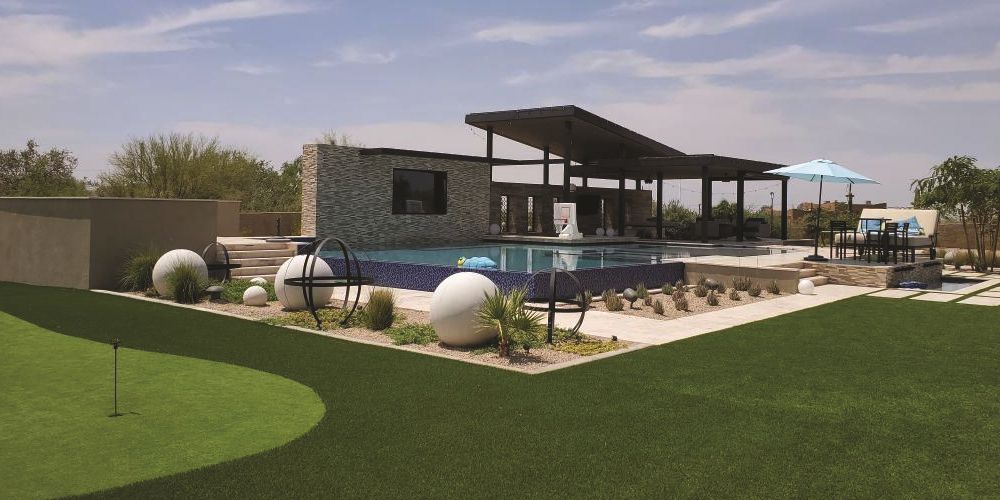 Integrator, Vendor Join Forces for Cool Pool TV Install, slide 1