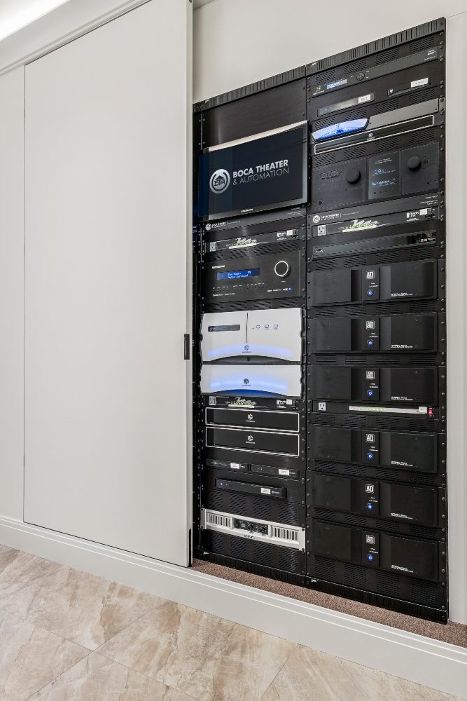 Integrator Hides Large-Scale AV System in Closet, slide 1