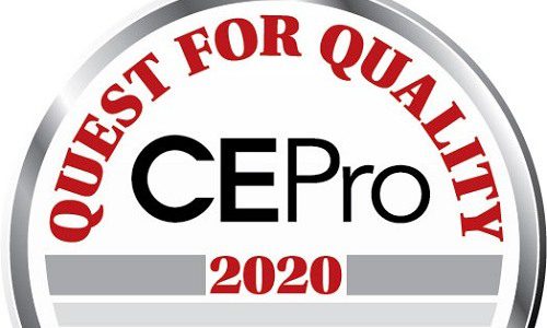 CE Pro quest for quality logo