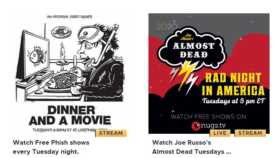 11 Great Virtual ‘Venues’ for Quarantine Concert Streaming, slide 1