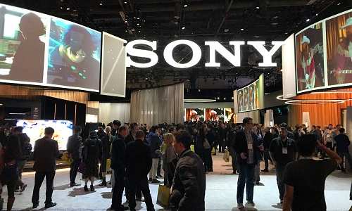 Sony booth small