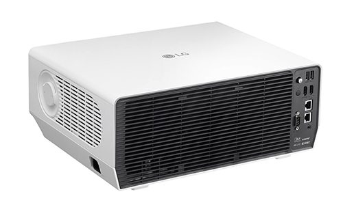 LG ProBeam BU50NST rear panel