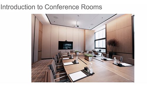 conference rooms