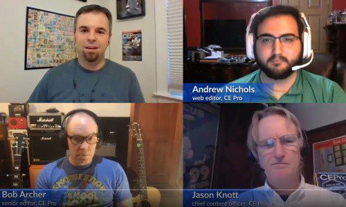 CE Pro Podcast editors