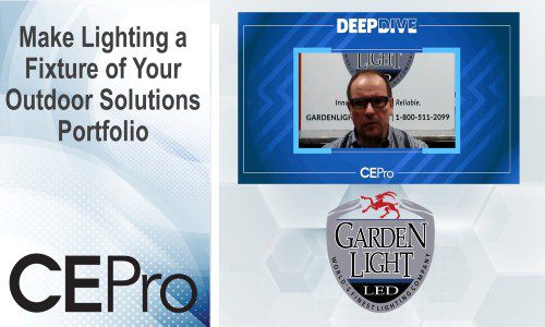 Garden Light LED outdoor deep dive CE Pro