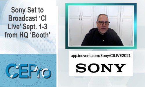 Sony CI Live CEDIA Expo