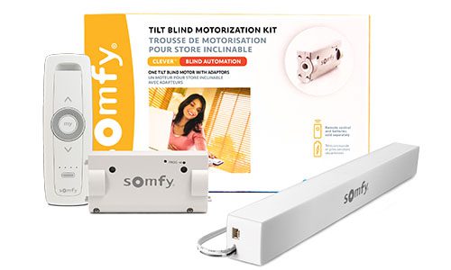 Somfy Clever DIY Tilt Blind Motorization Kit