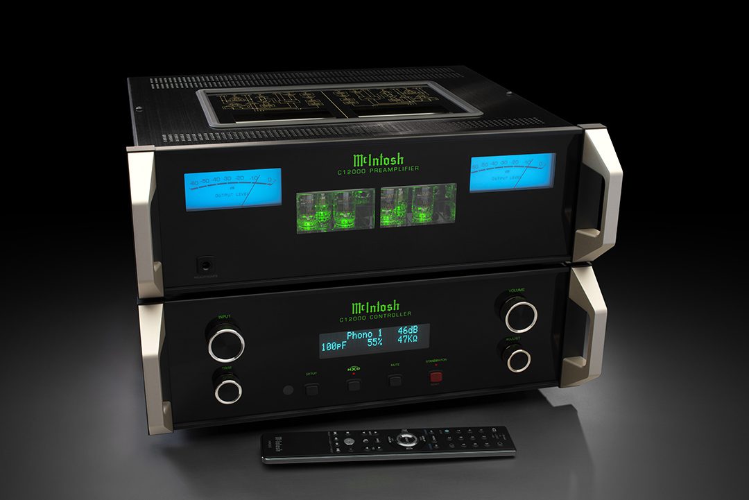 McIntosh C12000 preamplifier stack