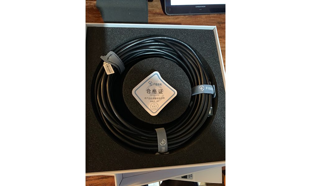 Hands-On: FIBBR Pure3 Cables Provide Today and Tomorrow’s AV Connectivity, slide 2