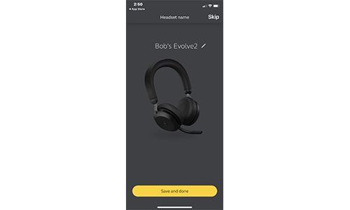 Jabra Evolve2 75 headphones