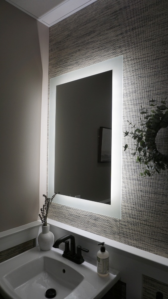 Bathroom lighting area SoundVision showroom