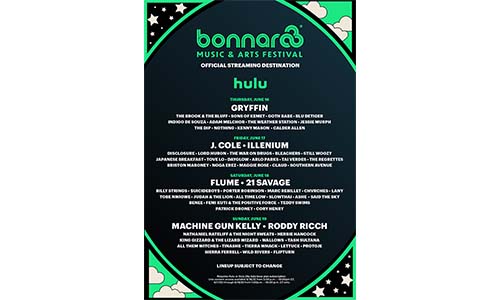 Hulu Bonnaroo stream