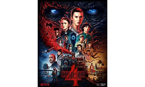 Reelgood weekly top 10 Stranger Things 4