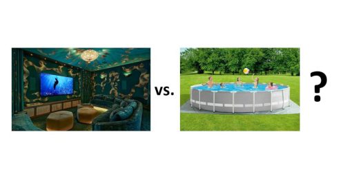 home theater value swimming pool