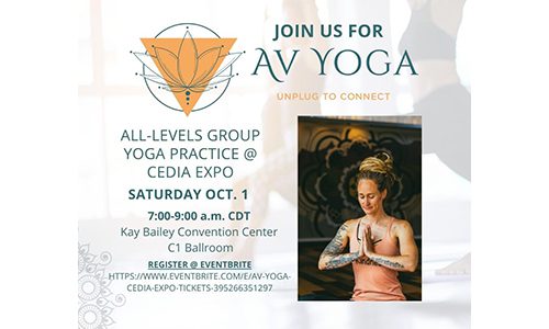 AV Yoga CEDIA 2022