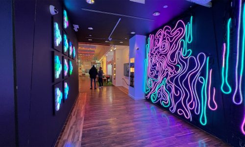 Inside Savant SOHO, a smart home pop-up in NYC.