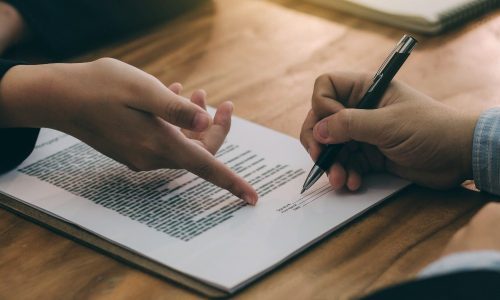 Terms and conditions agreement