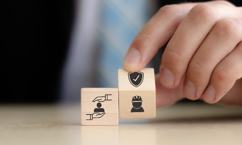 Workplace injury concept to signify workplace safety/workplace costs.