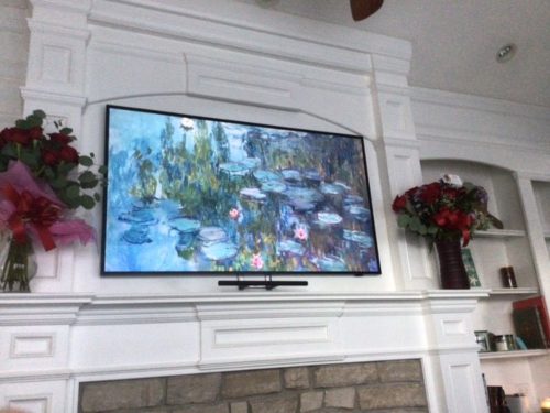 tv mount out of sight