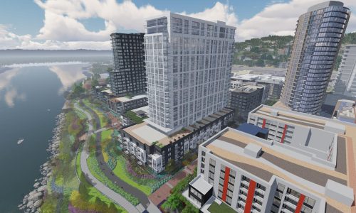Willamette Tower smart apartment, MDU design mockup, HOMMA