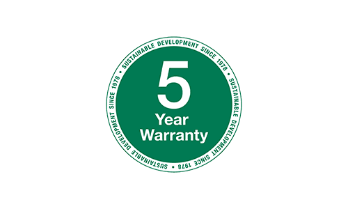 Genelec 5-year warranty