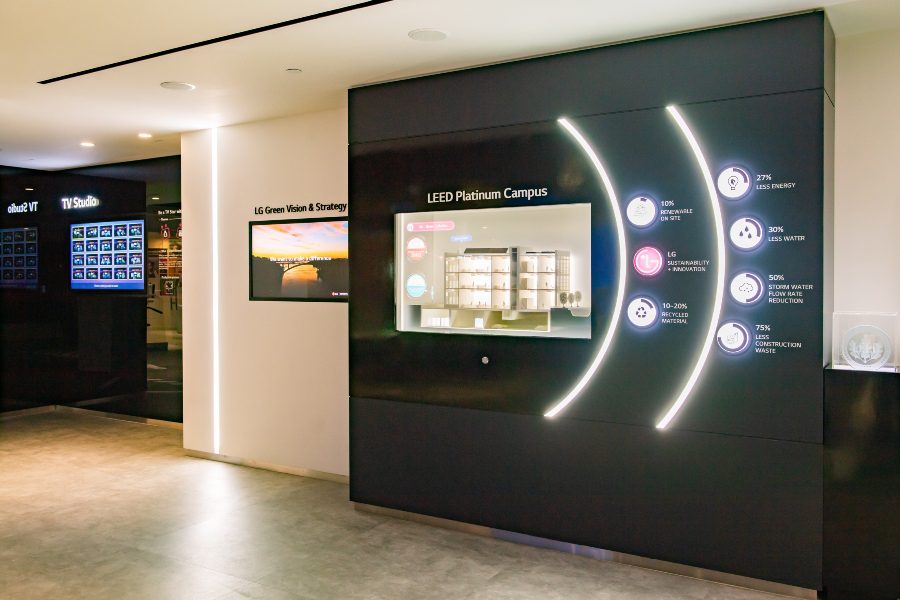 LG’s Headquarters Weds High-Tech Office Environments with Low Impact Design, slide 5
