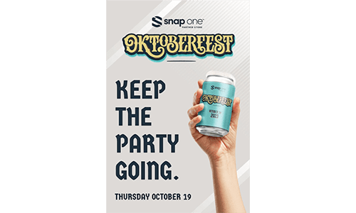 Snap One Oktoberfest event 2023