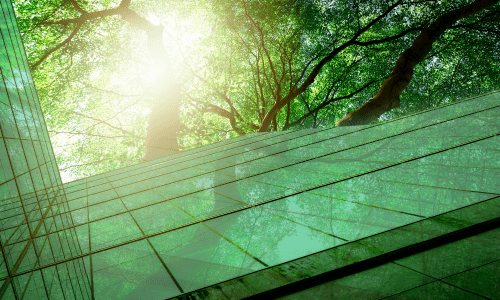 Green, healthy building representative of the real estate IWBI seeks to address with the WELL Conference.