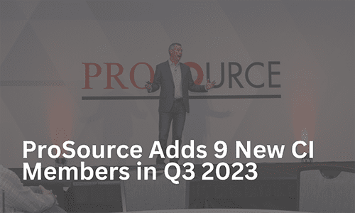 ProSource CI Level Integrators Q3 2023