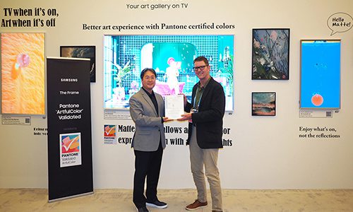 Samsung The Frame Pantone certified
