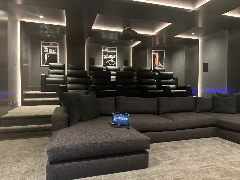 The Cameron Home Theater Room