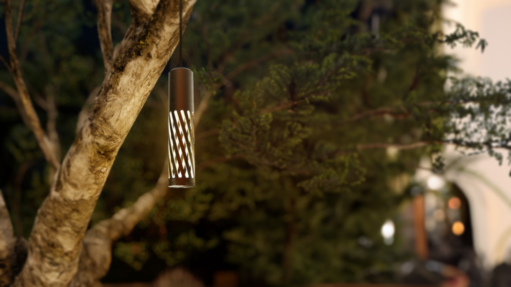 EVO Spiral Hanging Outdoor Light Fixture Coastal Source