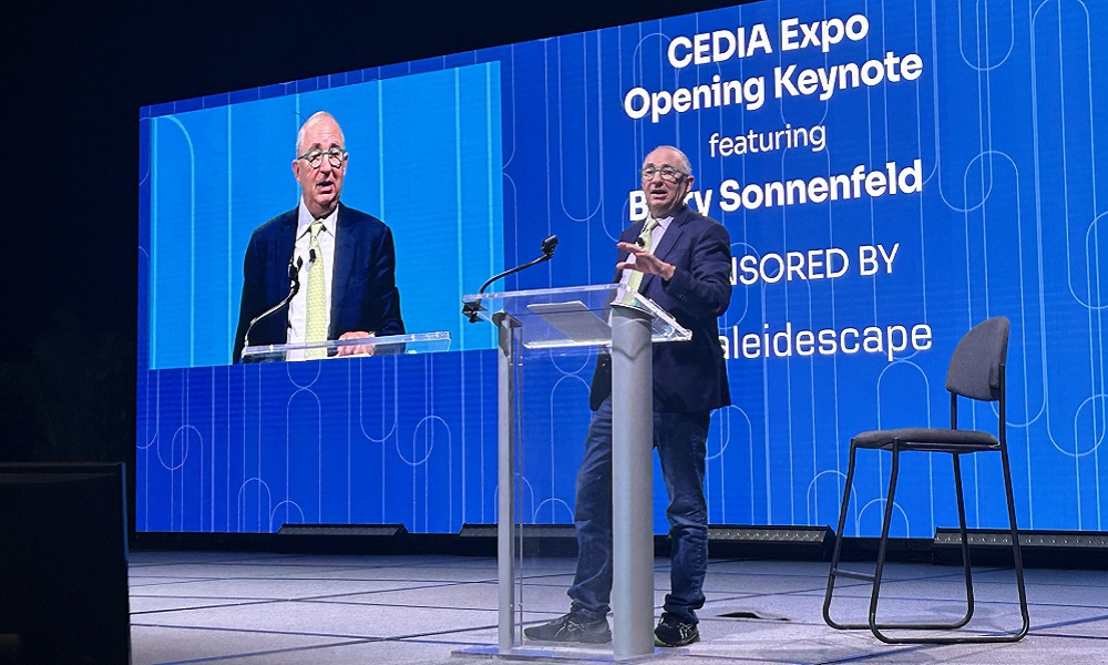 Barry Sonnenfeld CEDIA Expo 2024 keynote