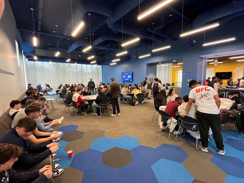 Numerous local high schools participated this year, including those from neighboring cities and villages like White Plains, N.Y.; Ossining, N.Y.; and Sleepy Hollow, N.Y. Photo/Dan Ferrisi