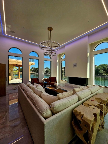 Tibbets Home Remodel and Lighting Redesign Elite AVL McKinney Texas