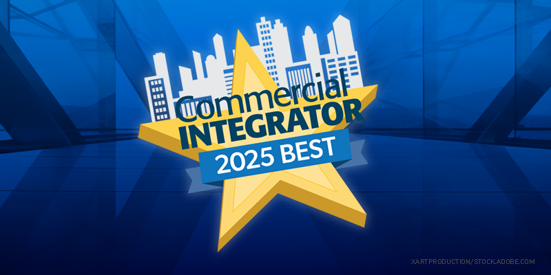 Commercial Integrator BEST 2025 Awards Logo