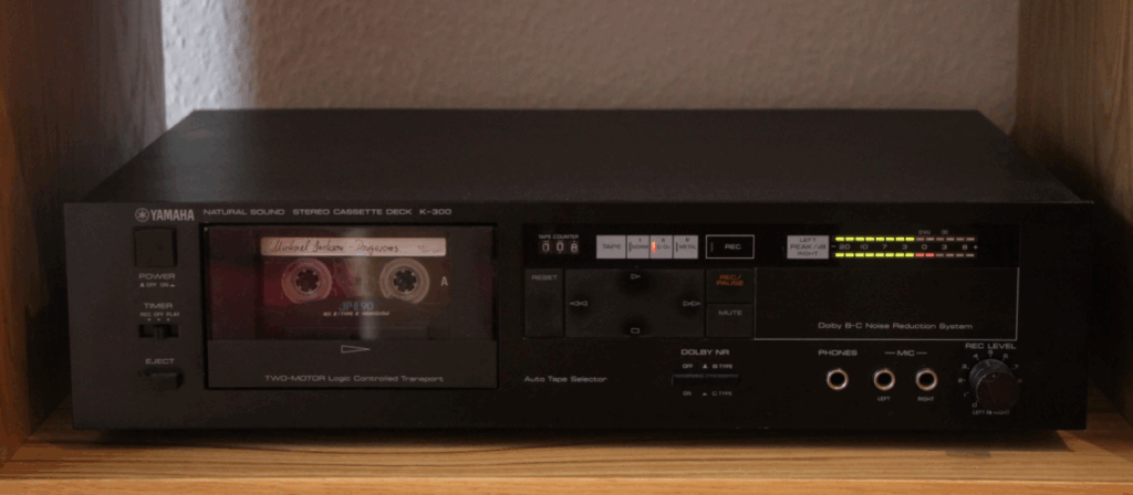 Yamaha K-300 Cassette Deck, 1982-1983. 