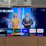 Nexus 21 TV lift in cabinet of Wyoming Home, Premiere SAV